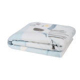 Супер меко бебешко одеяло с шерпа 110/140 см Stripy Friends