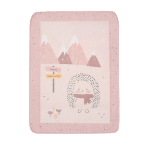 Супер меко бебешко одеяло 80/110 см Hedge-hugs