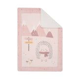 Супер меко бебешко одеяло с шерпа 110/140 см Hedge-hugs