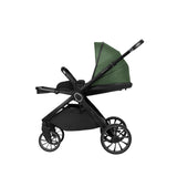 Комбинирана количка 2в1 с кош за новородено Tiffany Army Green 2024