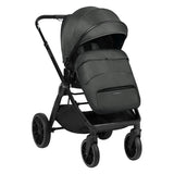 Комбинирана количка 2в1 с кош за новородено Tiffany Dark Grey 2024