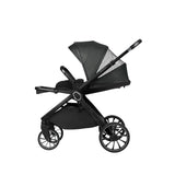 Комбинирана количка 2в1 с кош за новородено Tiffany Dark Grey 2024