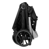 Комбинирана количка 2в1 с кош за новородено Tiffany Light Grey 2024