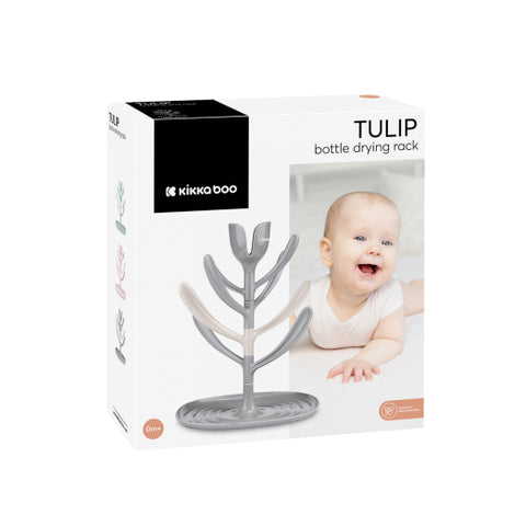 Сушилник за шишета и биберони Tulip Grey