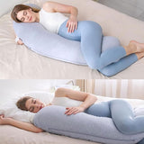 Възглавница за бременни и кърмене Momcozy J-образна