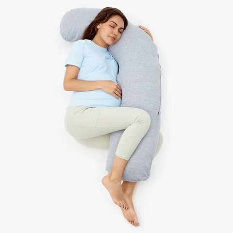 Възглавница за бременни и кърмене Momcozy J-образна