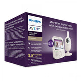 Philips AVENT Дигитален видеофон Premium SCD891/26 Philips AVENT с 3,5-инчов цветен екран, нощно виждане, двустранна комуникация и термометър