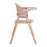 Стол за хранене 6в1 Woody Pink