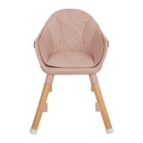 Стол за хранене 6в1 Woody Pink